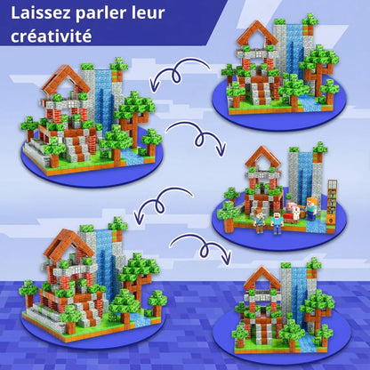  jouet éducatif STEM pour enfants blocs magnétiques créatifs